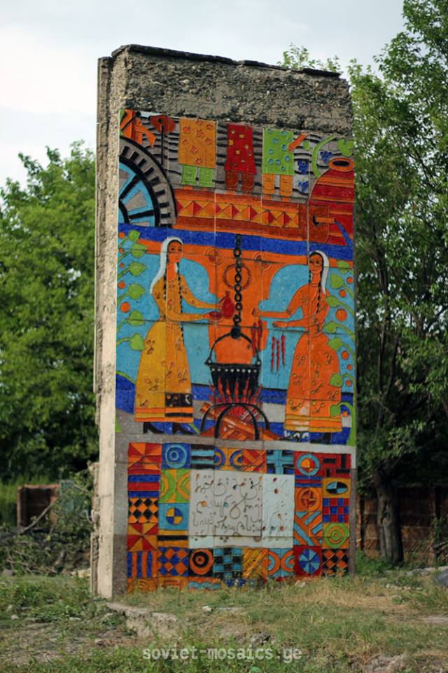 Soviet Mosaics In Georgia Street Art Of The Past GeorgianJournal